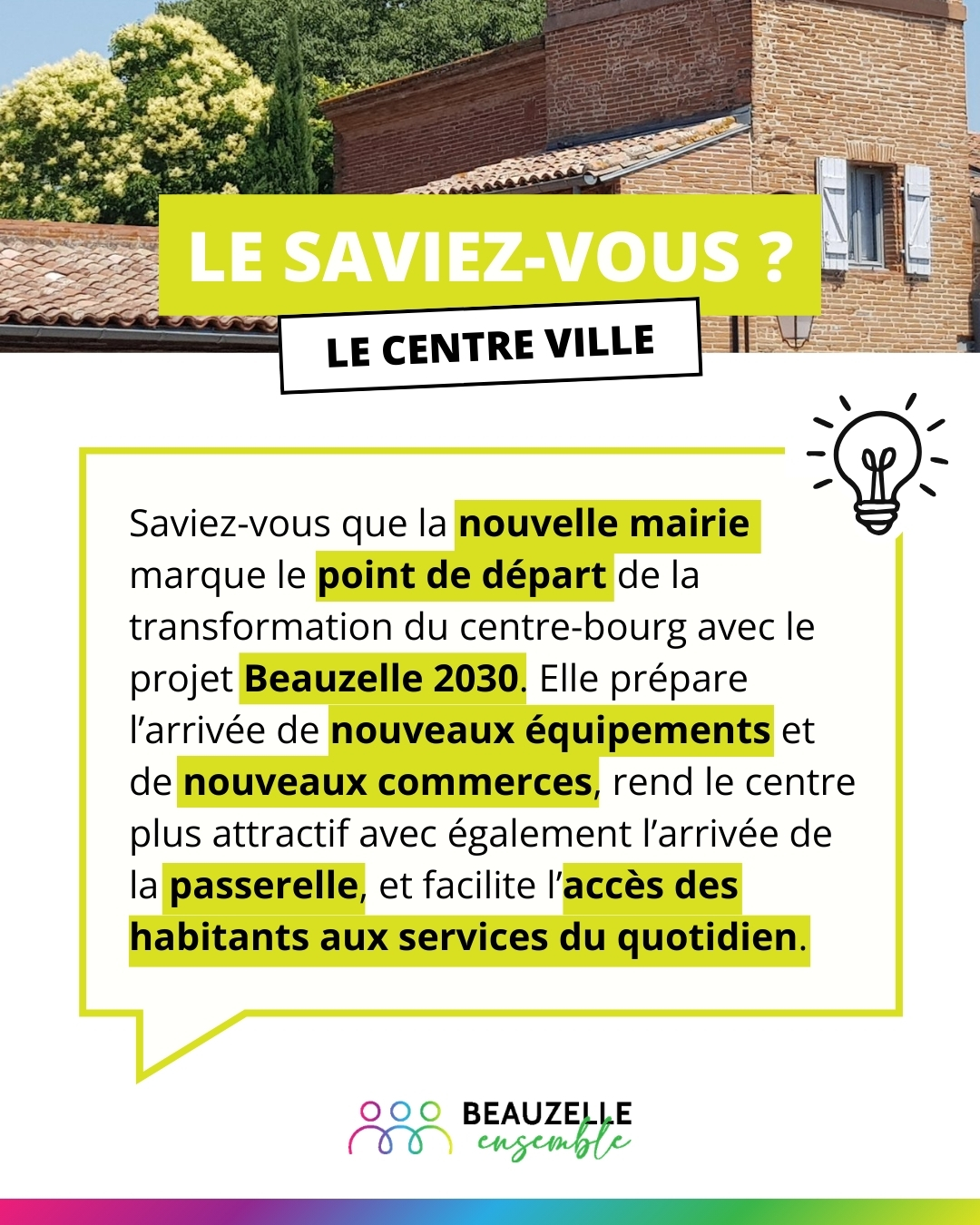Le Saviez-vous : Beauzelle 2030